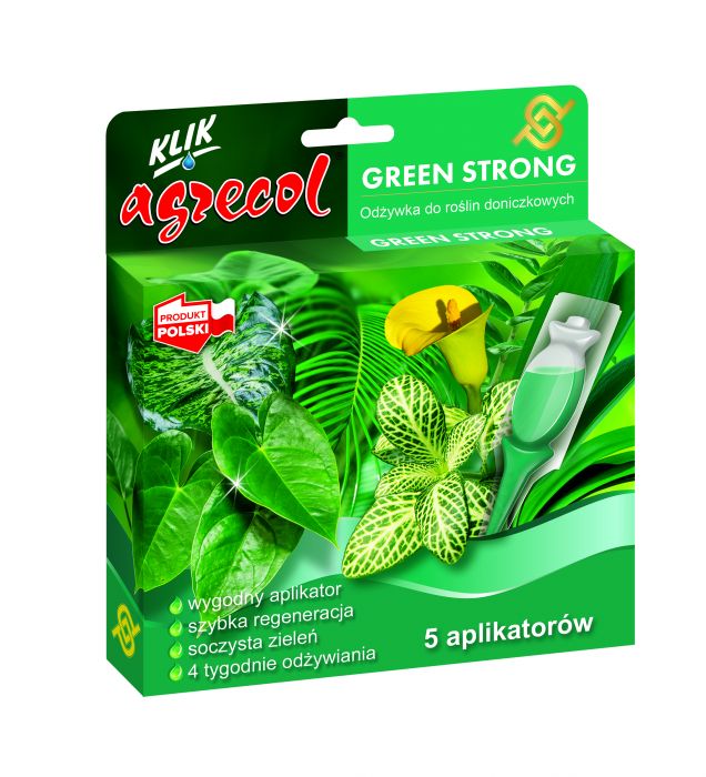 Odżywka do roślin zielonych Geranium Strong 5x30 ml AGRECOL