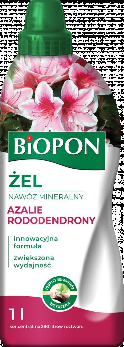 Żel nawóz mineralny do rododendronów, azalii i różaneczników 1 L BIOPON