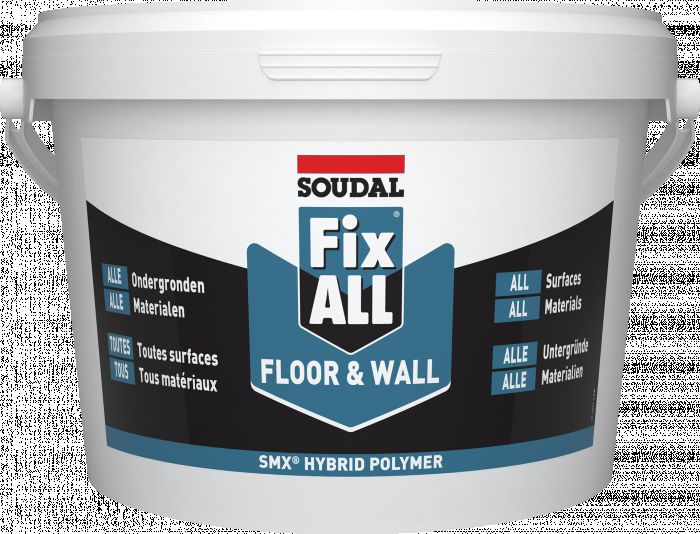 Klej hybrydowy Fix All Floor & Wall  4 kg SOUDAL