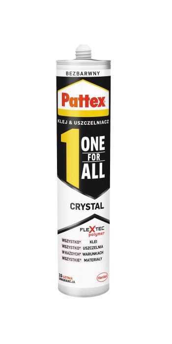 Klej montażowy One for All crystal 290 g PATTEX