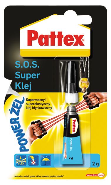 Klej Power Żel 2 g PATTEX