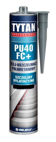 Klej uszczelniacz Professional PU 40 FC+ 300 ml TYTAN