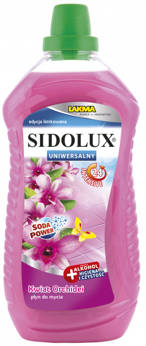 Płyn do mycia podłóg kwiat orchidei 1 L SIDOLUX