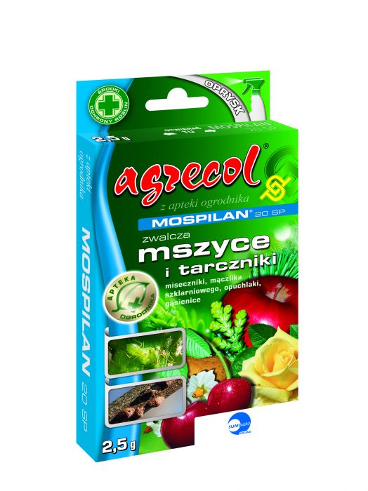 Środek owadobójczy Mospilan 20 SP - 2,5 g AGRECOL