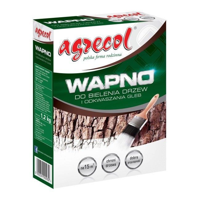 Wapno do bielenia drzew Agrecol 1,2 kg