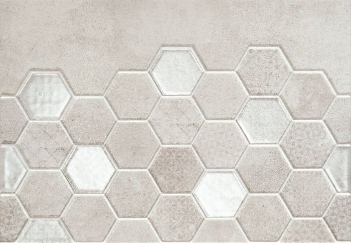 Dekor ścienny Magnetia hexa A 25x36 cm gatunek I TUBĄDZIN