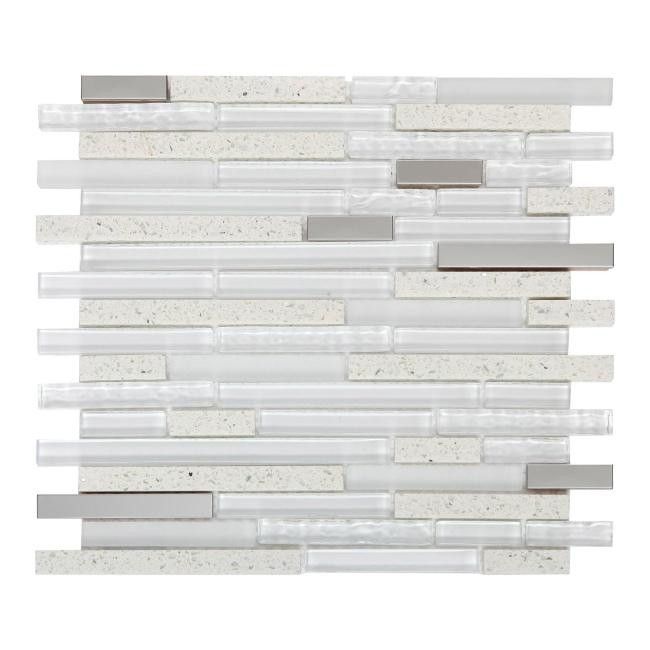 Mozaika Cagliari GoodHome 30 x 30 cm white