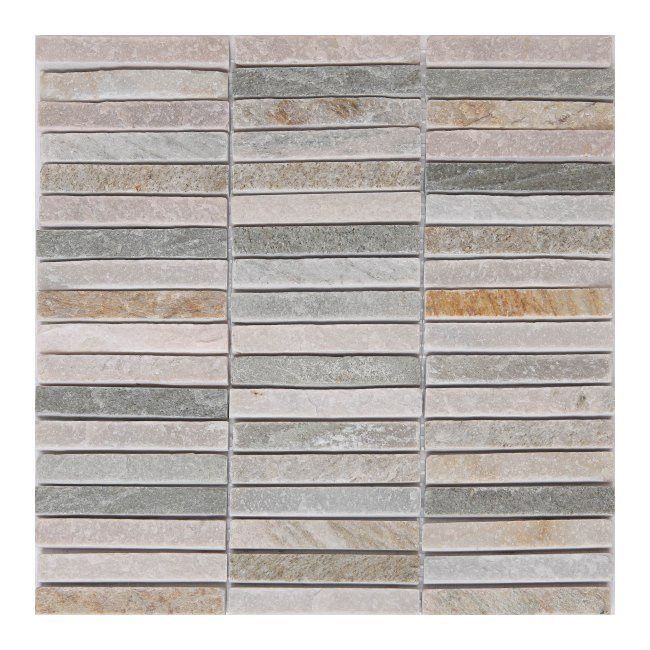 Mozaika Quartzite GoodHome 30 x 30 cm beige muretto