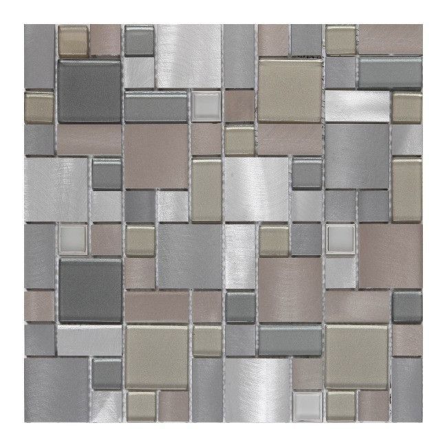 Mozaika Tourino GoodHome 30 x 30 cm silver