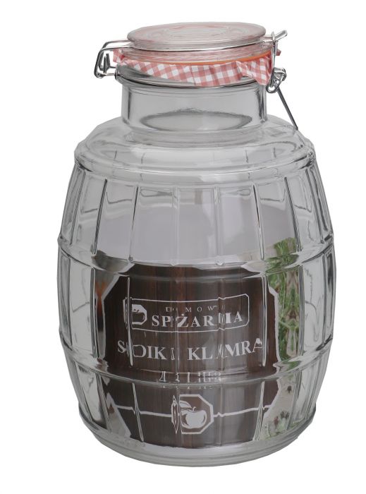 Słoik Klamra 4,3 L DOMOWA SPIŻARNIA