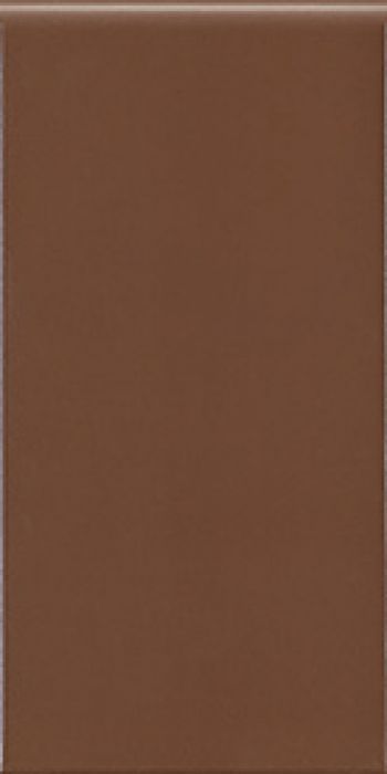 Płytka parapetowa Brązowa gładka 24,5x13,5 cm CERRAD