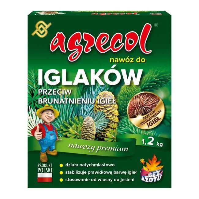 Nawóz przeciwko brązowieniu igieł Agrecol 1,2 kg