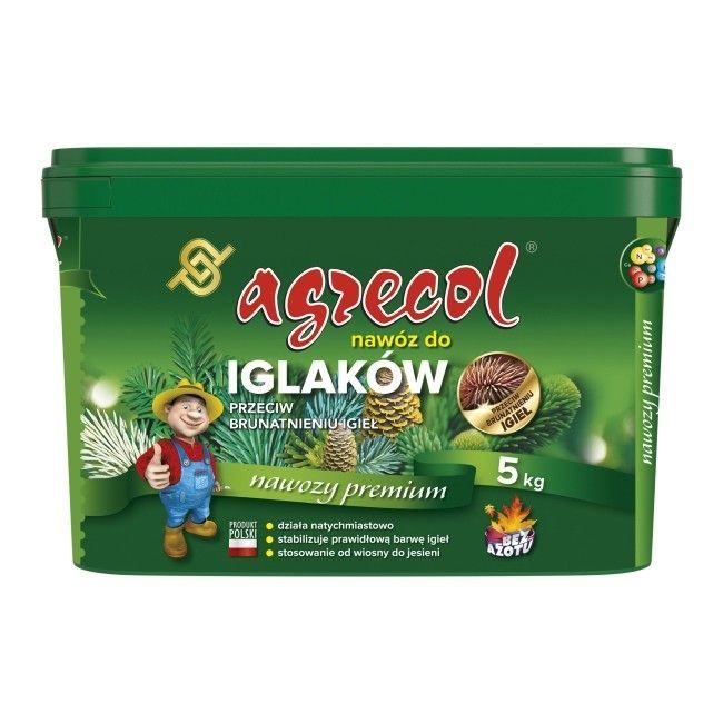 Nawóz przeciwko brązowieniu igieł Agrecol 5 kg