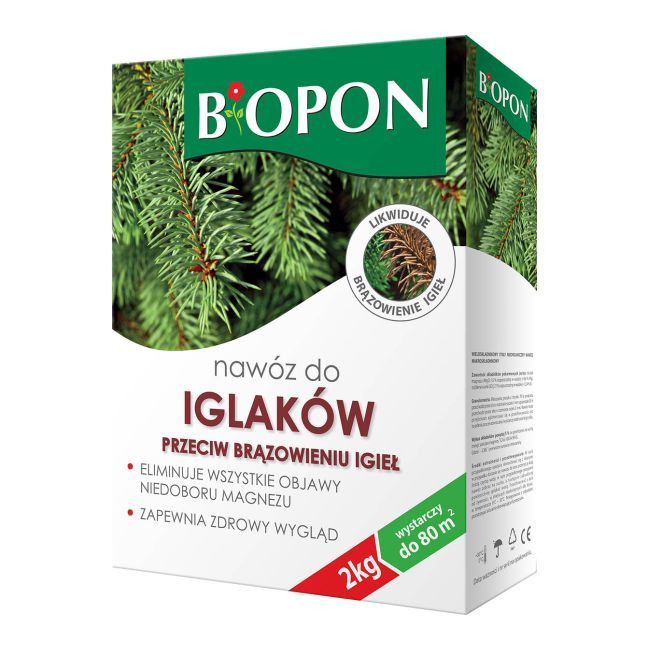 Nawóz przeciwko brązowieniu igieł Bopon 2 kg