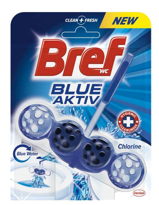 Zawieszka do WC  50 g BlueAktiv Chlorine BREF