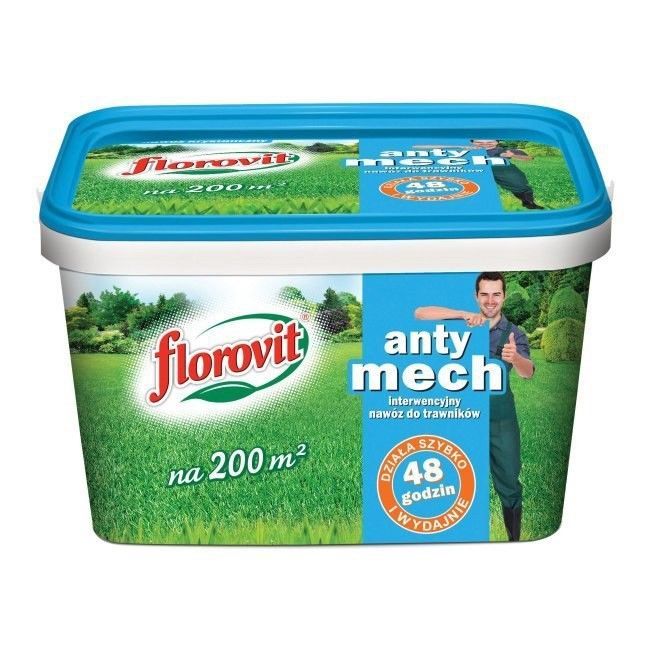 Nawóz do trawników anty mech Florovit 4 kg