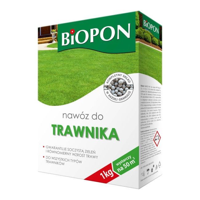 Nawóz do trawników Biopon 1 kg