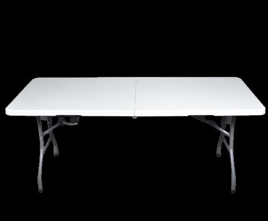 Stół cateringowy 244x76x72 cm biały OŁER