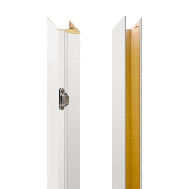 Baza ościeżnicy regulowana 115-135 mm lewa do drzwi bezprzylgowych biała