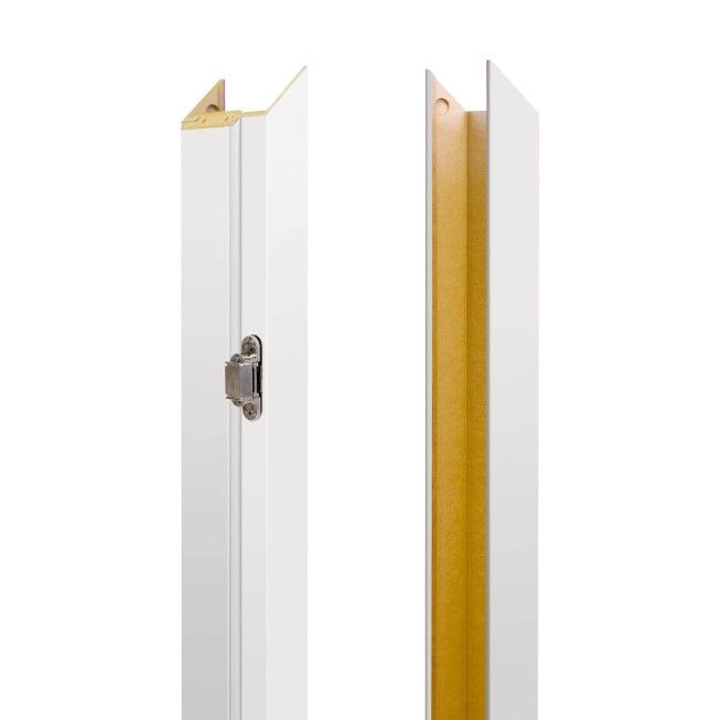 Baza ościeżnicy regulowana 95-115 mm prawa do drzwi bezprzylgowych biała