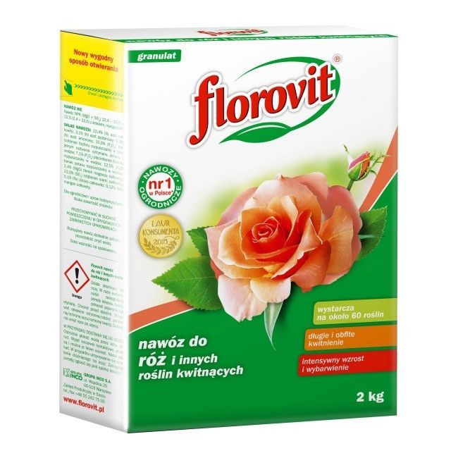 Nawóz do róż i roślin kwitnących Florovit 2 kg
