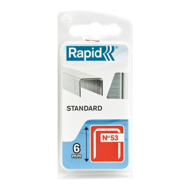 Zszywki standardowe Rapid 53/6 mm 1080 szt.
