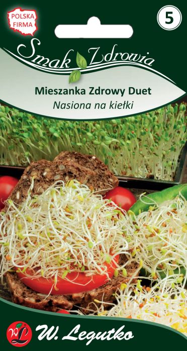 Mieszanka Zdrowy Duet nasiona na kiełki 20 g W. LEGUTKO