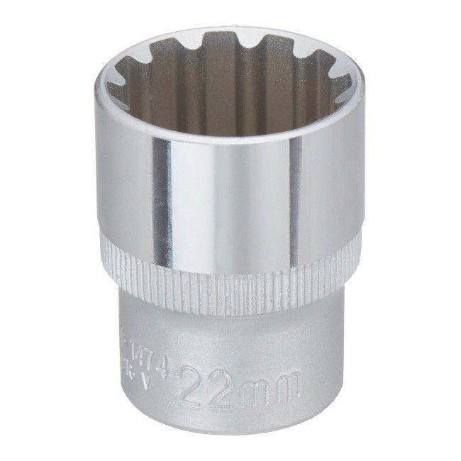 Nasadka spline Yato 1/2" 22 x 38 mm