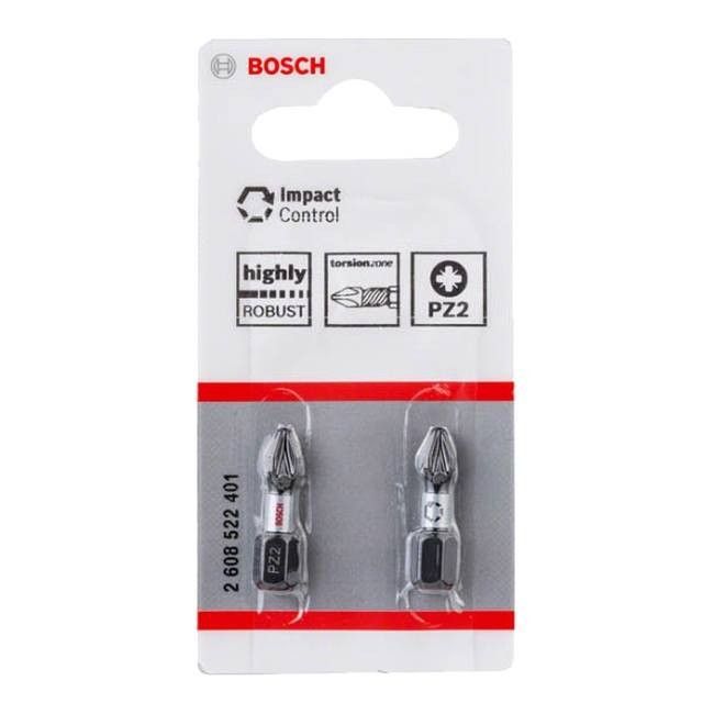 Bity Bosch PZ2 25 mm 2 szt.
