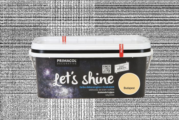 Farba Lets Shine 2 L Budapest PRIMACOL DECORATIVE