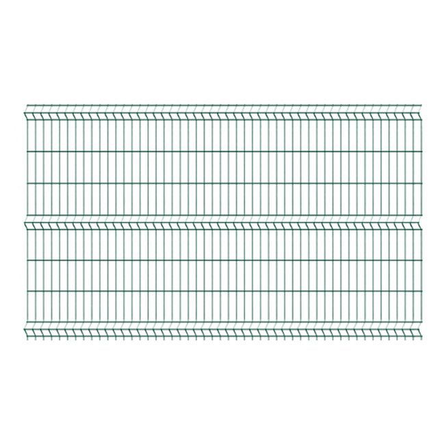 Panel ogrodzeniowy Polargos 123 x 250 cm oczko 5 x 20 cm zielony