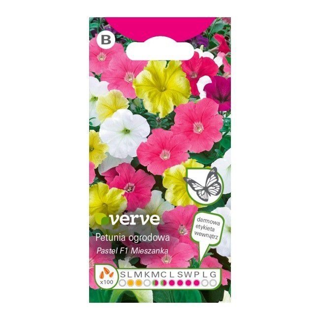 Nasiona petunia Pastel F1 Verve mix