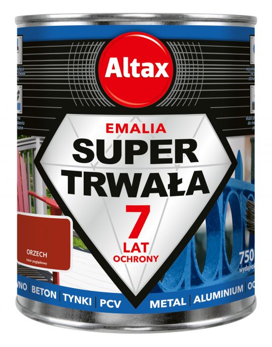 Altax Emalia Super Trwała 0.75 l Orzech