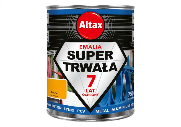 Altax Emalia Super Trwała 0.75 l Żółty