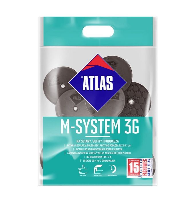 Atlas M-System łącznik 3G 6,5 x150mm uniwersalny