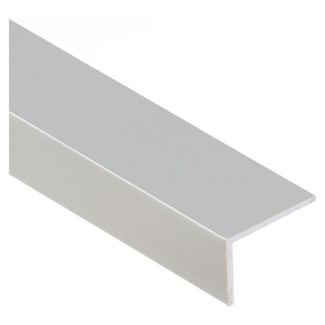 Kątownik Cezar 40 x 20 x 2 mm 1 m aluminium srebrne