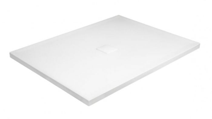 Brodzik prostokątny Besco Nox Ultraslim 120 x 80 cm biały