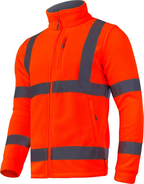 Bluza polarowa ostrzegawcza pomarańczowa, XL, CE, LAHTI PRO