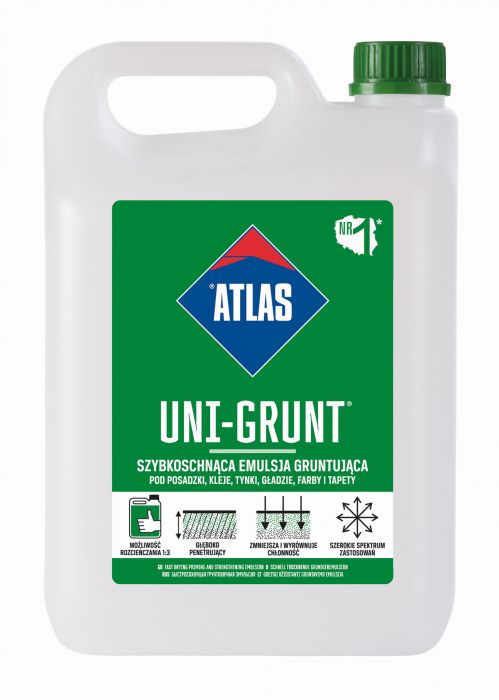 Emulsja gruntująca UNI-GRUNT Atlas 5 kg