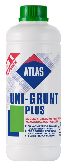 Emulsja głęboko penetrująca Uni-Grunt Plus ATLAS 1kg