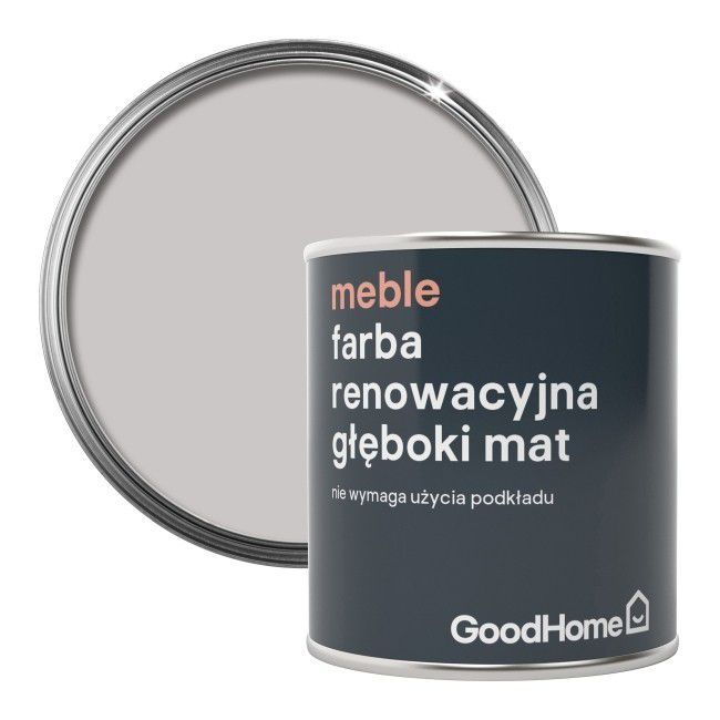 Farba renowacyjna GoodHome Meble white plains mat 0,125 l