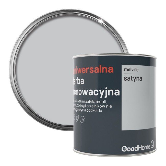 Farba renowacyjna uniwersalna GoodHome melville satyna 0,75 l