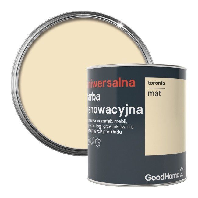 Farba renowacyjna uniwersalna GoodHome toronto mat 0,75 l