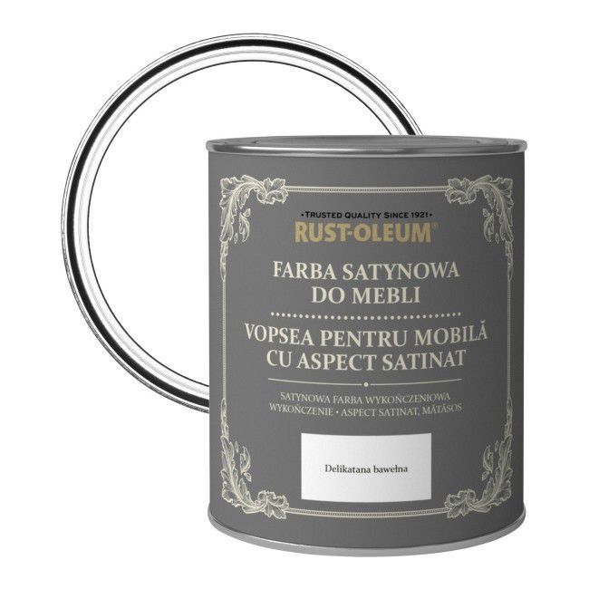 Farba do mebli Rust-Oleum bawełna satyna 0,75 l