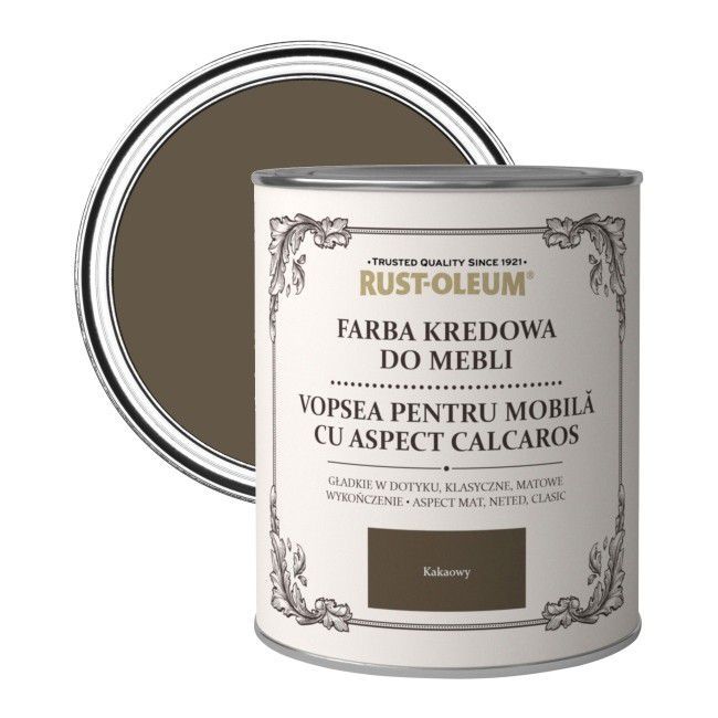 Farba kredowa do mebli Rust-Oleum kakaowy 0,125 l