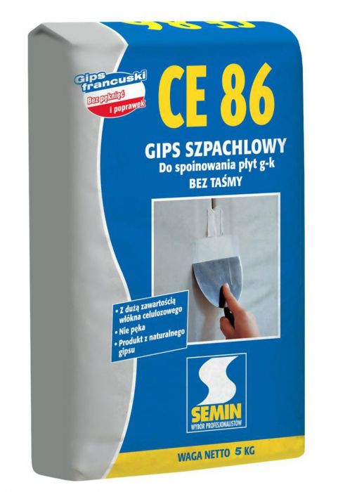 Gips szpachlowy CE-86 Semin 5 kg