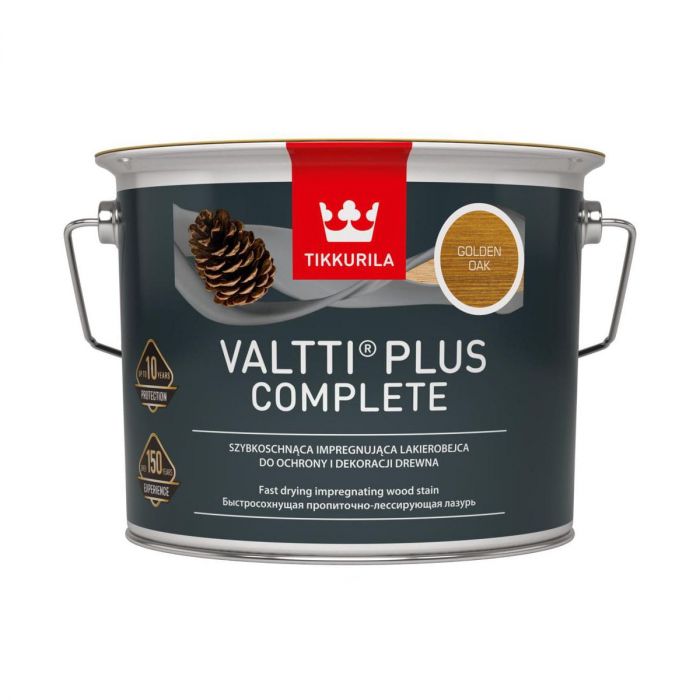 Lakierobejca Tikkurila Valtti Plus Complete Golden Oak