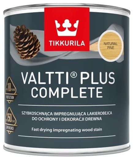 Lakierobejca Tikkurila Valtti Plus Complete Natural Pine