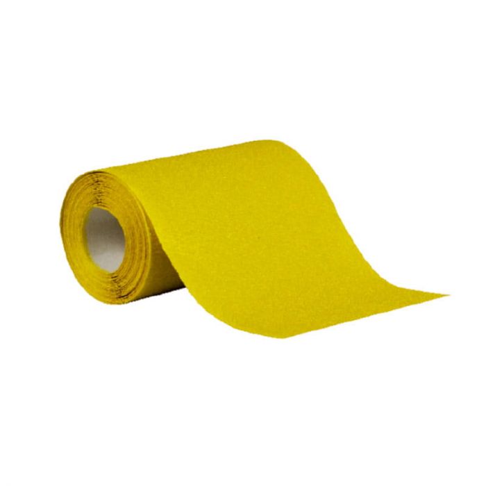 Papier ścierny 115mm x3m GR.  60 rolka Blue Dolphin PSZR60_26408 P40 żółty