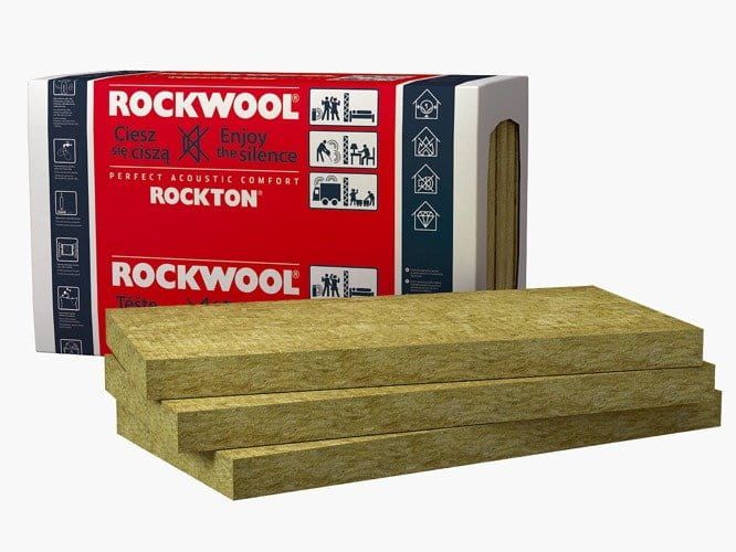 Wełna mineralna Rockwool ROCKTON 7,32 m2 100x61x5 cm